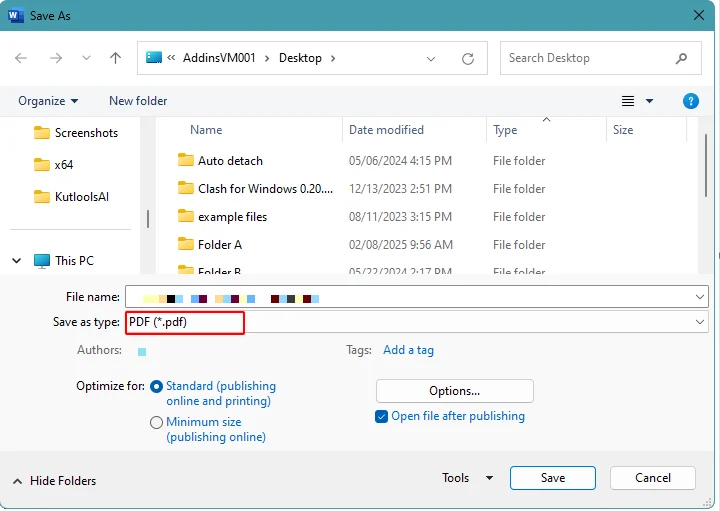 Ảnh chụp màn hình hướng dẫn khai — bước 4: Thành phần hồ sơ — Lưu file Word để tháng sau dùng tiếp, đồng thời lưu ra file PDF để đính kèm.